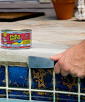 Waterproof Paintable Putty And Spackle Sealant For Filling Gaps Cracks And Holes In Walls Drywall EPDM Concrete Roof And RV Repairs Clear Half Quart applied on pool edge