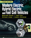Book cover for Modern Electric, Hybrid Electric, and Fuel Cell Vehicles; Third Edition, CRC Press.