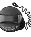 Gas Cap Replacement For Volvo SUVs And Sedans 2003 Through 2018 Plug And Play Direct Fit Fuel Tank Filler Cap Top View