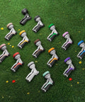 Assorted Heavy Duty Metal Garden Hose Nozzle With 7 Adjustable Spray Patterns for Watering Plants and Lawns Washing Cars and Pets