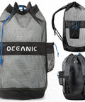 XL Mesh Dive Bag Backpack For Snorkel Gear Lightweight Quick Dry Bag With Padded Straps And Internal Pocket Fits Fins Mask Snorkel