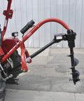 3 Point Post Hole Digger For Tractors With 6 Inch Auger Fits Compact And Sub Compact Cat 0 Tractors Beefy Right Angle Gearbox