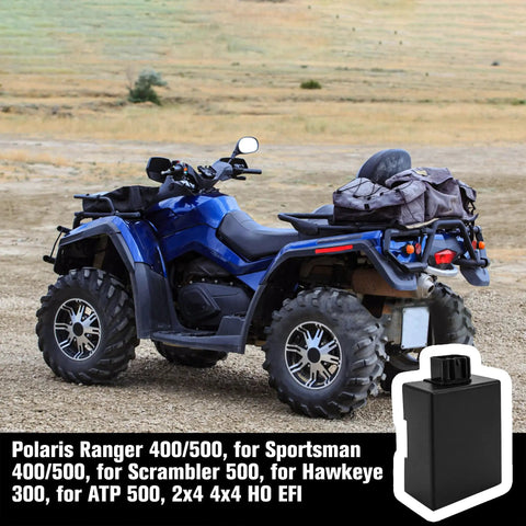 Premium Ignition CDI Module Box Fits 400 500 Series ATV Models 2004 To 2014 2x4 4x4 HO EFI Direct Replacement shown with ATV