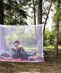 Rectangular Mosquito Net For Camping And Outdoors Lightweight Mesh Canopy Keeps Bugs Out Mosquitoes And Flies Full Body Coverage