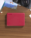 Dope 2TB Portable External Hard Drive With USB 3.0 Red Finish Fast Plug and Play Storage For Backups Password Protection Software