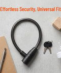 Child Proof Fridge Lock With Key For French Doors And Cabinets No Fuss Easy Install Refrigerator Safety Lock with keys on surface