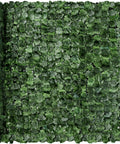 94x39 Faux Ivy Privacy Fence Screen With Realistic Greenery, Lightweight Outdoor Wall Panel For Patio Or Garden, Instant Privacy Boost