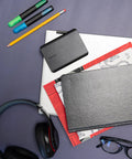 2TB Portable External Hard Drive USB 3 0 Plug and Play with Matte Black Finish for Quick Backups and Extra Storage on PC Mac and More