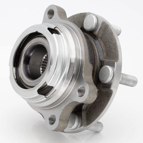 Front Wheel Hub Bearing Assembly Compatible With Nissan Altima 07-18, Maxima 09-18, Murano 09-18, Pathfinder 13-19, Infiniti JX35 2013, QX60 2014-18 Premium Replacement close-up view