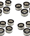 Replacement Paper Filter Element For Air Compressors 3 Inch Inside Diameter, 4 And 3 Eighths Inch Outer Diameter, 20 Pack Heavy Duty