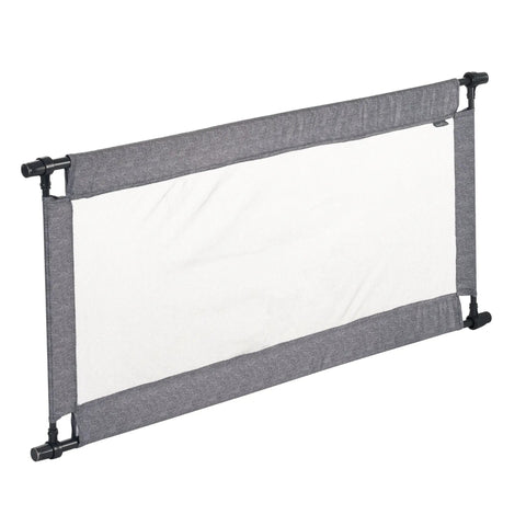 Soft And Wide Safety Gate For Doorways And Hallways, Extra Large 38 To 60 Inch Opening, 27 Inch Tall, Pressure Mounted