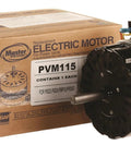 Replacement Power Vent Motor For PR3 And PG3 Vents With Capacitor Easy Install No Fuss DIY Friendly Minimal Tools No Unit Removal Required PSC Motor For Better Efficiency Fits Gable Or Roof Vents Model PVM115 shown with packaging