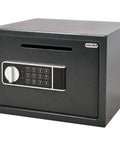 Drop Slot Depository Safe With Front Slot And Electronic Keypad Lock 0.58 Cu Ft Home And Hotel Cash Safe Box For Cash Checks And Slips