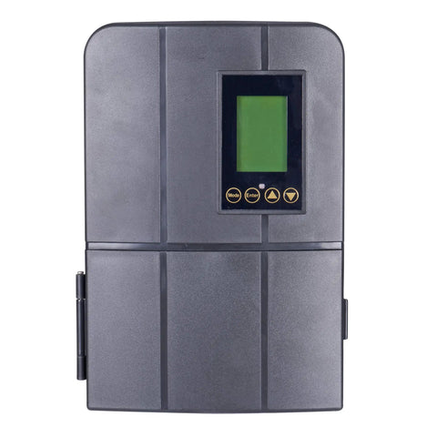 Smart Low Voltage AC Transformer With WiFi Control And App 200W 120V And 12V Outlets Indoor Outdoor ETL Certified front view