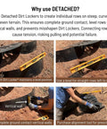 Steep Slope Terracing System 10 Pack Easy Install Detached Landscape Retaining Wall with Leveling Tools for Hillsides