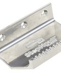 Hands Free Foot Operated Door Opener No Touch Tool For Office Restroom And Bathroom Doors Safer Hygiene For High Traffic Areas Ideal For Commercial Use, stainless steel with mounting holes.