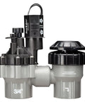 Pro Grade Anti Siphon Valve With Flow Control For Above Ground Sprinklers, Three Quarter Inch Female To Female Threads