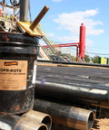 Kopr-Kote Copper Based Anti Seize Paste For High Temp Applications, Mil-Spec Grade EP Lubricant, 5 Gal Pail on construction site
