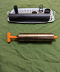 Baffle Alignment Tool For Rugged Suppressors And SiCo Silencers, Easy Reassembly Helper with silencer parts on green fabric