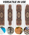 Versatile use of Vintage Brown Rug Grip Tape For Skateboard And Longboard Dope 33 By 9 Inch Non Slip Sandpaper Style Retro Aesthetic