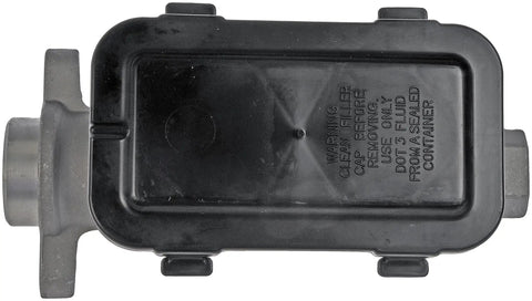 Brake Master Cylinder Replacement 100 Percent New Aluminum Housing With EPDM Seals Resistant To Glycol Based Brake Fluid Top View