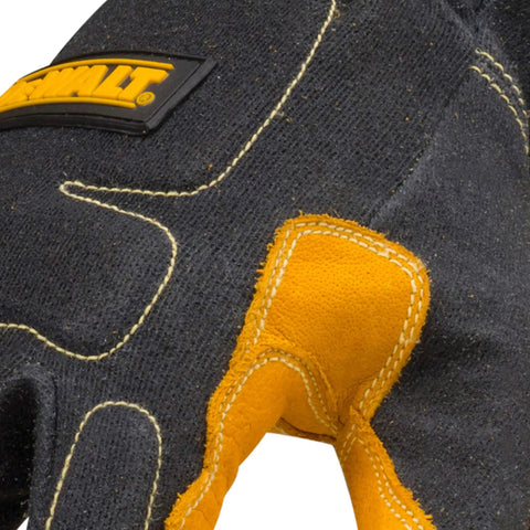 Beefy MIG And TIG Welding Gloves 3X-Large Black Yellow Premium Heat Resistant Durable And Comfortable Safety Gear With Great Grip For Metal Fab And Auto Body Welding