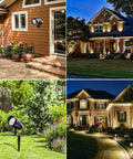 10W Low Voltage LED Landscape Lights 12V 24V Waterproof Outdoor Spotlights 1000LM Warm White 3000K 20 Pack lighting homes and gardens