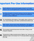 Pre-use instructions for Heavy Duty Epoxy Glue Set That Cures In Five Minutes, Waterproof Adhesive For Metal, Plastic, Wood, Ceramic
