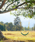 Heavy Duty Swing Seat With 66 Inch Chains For Outdoor Playground Use Includes Snap Hooks And Hanging Straps Supports Up To 440 Lb In Green