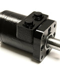 Birotational Hydraulic Motor BMPH-400-H4-K-P With 4 Bolt Flange Mount, 23.6 Cu In Displacement, 1/2 NPT Ports, close-up view