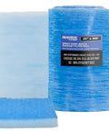 Heavy-Duty 24 Inch By 300 Foot Fiberglass Paint Arrestor Filter Roll for spray booth exhaust systems, blue fiberglass