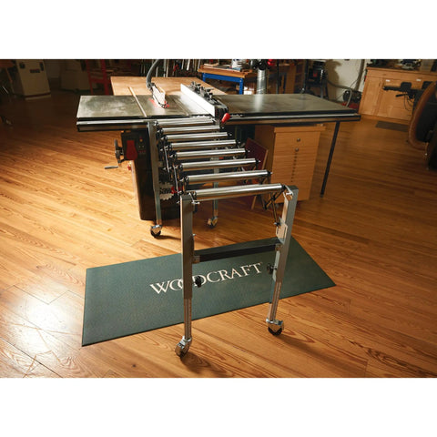 Heavy Duty Expandable Roller Conveyor Fits Any Shop Setup Expands To Fifty Inches Takes Three Hundred Pounds Glides On Locking Swivel Casters Solid Choice For Cumbersome Materials And Long Runs