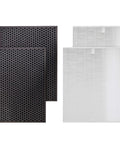 HR900 Premium H13 True HEPA Filter Set for Ultimate Pet Air Purifier T, Pack of 2, black honeycomb and white filters
