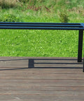 Beefy Heavy Duty Table Base For Glass Or Granite Tops Industrial Metal Frame Supports Up To 1000 Lb With 28 Inch Height outdoors
