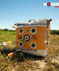 Archery Bag Target With Easy Carry Handle And Edge Camouflage For Crossbow, Compound, And Traditional Bow Practice outside