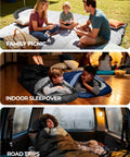 All Season Sleeping Bag For Adults And Kids Waterproof And Lightweight Compact Camping Gear For Hiking And Travel Cold Weather