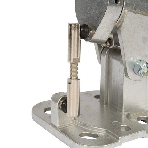 Hustler Bull Float Bracket For Concrete Finishes, Heavy Duty Aluminum Construction, Lightweight Yet Durable, Large Grease Reservoir For Smooth, Controlled Operation On Pro Grade Poured Concrete Projects