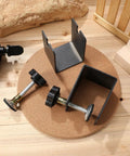 Two Pack Adjustable Steel C Clamps For Drawer Fixing And Cabinet Install Heavy Duty Woodworking Clips on cork pad