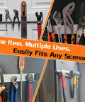Double Sided Heavy Duty Magnetic Tool Holder 12 Inch Rust Resistant Magnetic Bar with Quick Release Handle holding tools