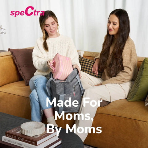 Hassle Free Portable Electric Breast Pump With Rechargeable Battery And Soft Suction Levels Includes Total Must Have Travel Tote Nursing Bottles And Insulated Cooler Bag For Busy Mom Life being used by moms.