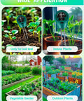 Seed Starter Kit With Grow Lights And Heat Mat For Indoor Plants 80 Cell Germination Station 2 Pack showing soil test uses