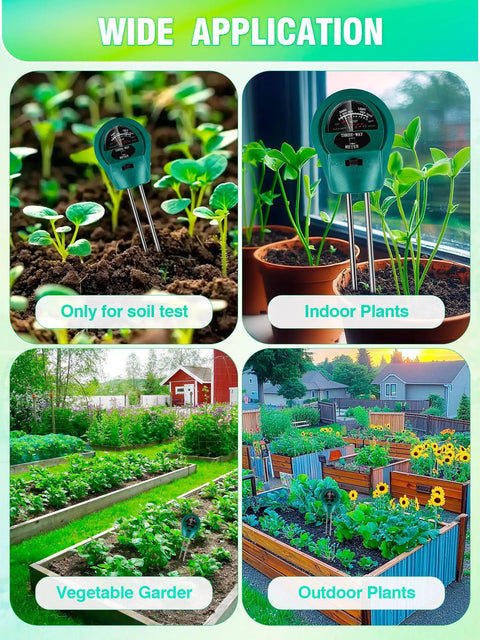 Seed Starter Kit With Grow Lights And Heat Mat For Indoor Plants 80 Cell Germination Station 2 Pack showing soil test uses