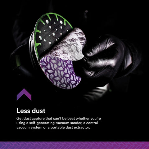 Cubiton II Net Disc Roll 31653 Beast Mode held in gloved hand showing 6 inch disc grid and texture details