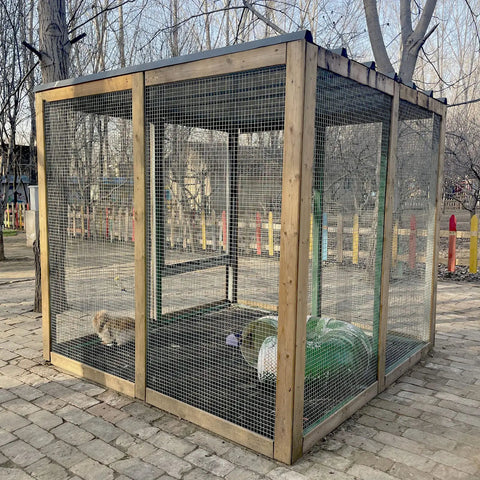 Half Inch Hardware Cloth 24 Inch By 100 Foot 19 Gauge Galvanized After Welding Wire Mesh Roll For Poultry Fence with wooden frame