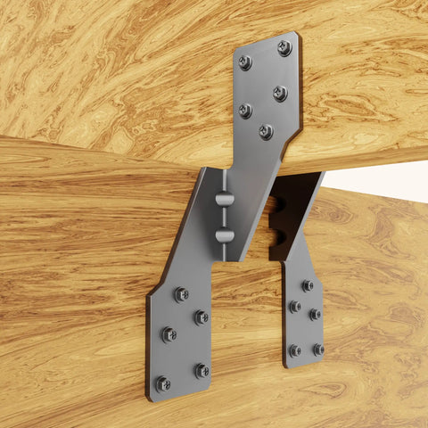 Heavy Duty Galvanized Right Hurricane Ties For Roof Rafters Deck Framing 25 Pack Wall Plate Braces Seismic Grade Professional Rock Solid Job Site Staple