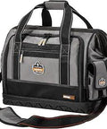 Arsenal 5818 Tool Bag With Zip Open Sides, 62 Pockets, Heavy Duty 1680D Ballistic Polyester, Molded Rubber Base, front view