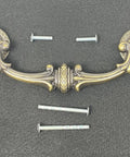 Antique English Bail Pull For Cabinets And Dressers, zinc alloy furniture hardware with 7-1/4 inch length, 2 pack