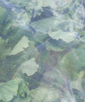 2 Pack 10x30 Ft Ultra Fine Garden Netting Mesh Barrier for Patio and Raised Beds installed over leafy plants