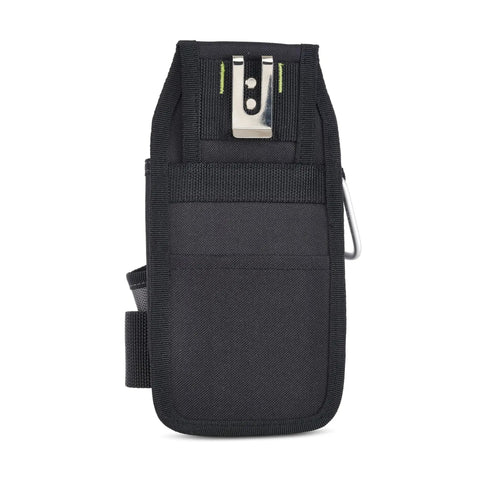 Pro Grade Tool Pouch With Seven Pockets For Electricians Rugged Multi Pocket Organizer For Quick Tool Access Durable Black Pouch For Belt Or Tool Box Professional Gear For Efficient On Site Organization