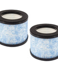 Two Pack H13 MA-01CW True HEPA Filter Replacement For Miko Ibuki Air Purifier C102 Captures 99.97 Percent Of Particles Down To Three Tenths Of A Micron Pre Filter Traps Large Dust And Pollen Keeps Smoke Pet Dander And Allergens Out Of Your Home